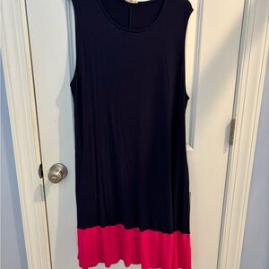 Yelete Navy Blue Sleeveless Top